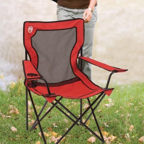 Ultra-Cool Mesh Camp Chair - Adjustable & Portable!