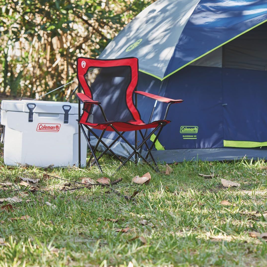 Ultra-Cool Mesh Camp Chair - Adjustable & Portable!
